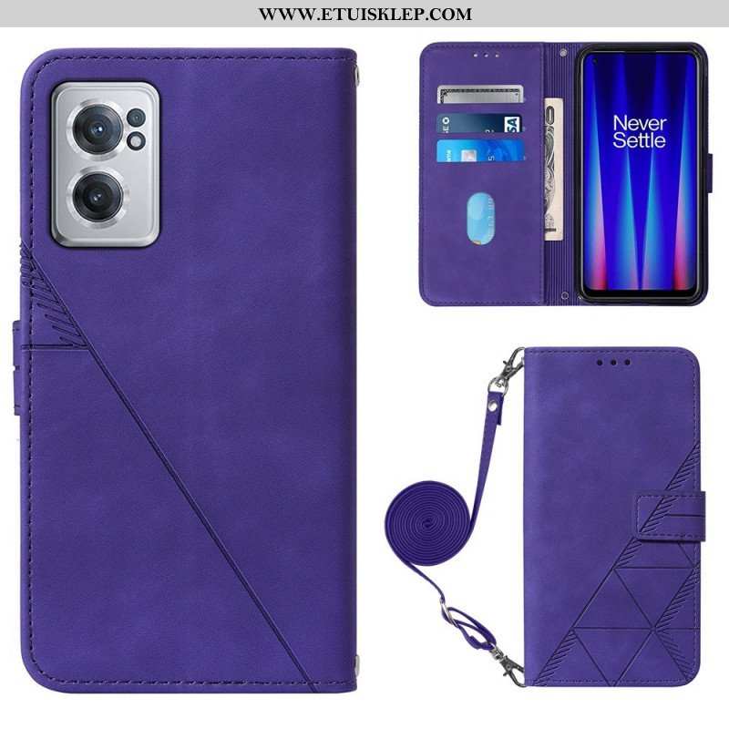 Etui Folio do OnePlus Nord CE 2 5G Torebka Yb Imecrinting